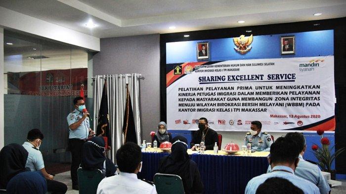 FOTO: Imigrasi Makassar Pelatihan Pelayanan Prima