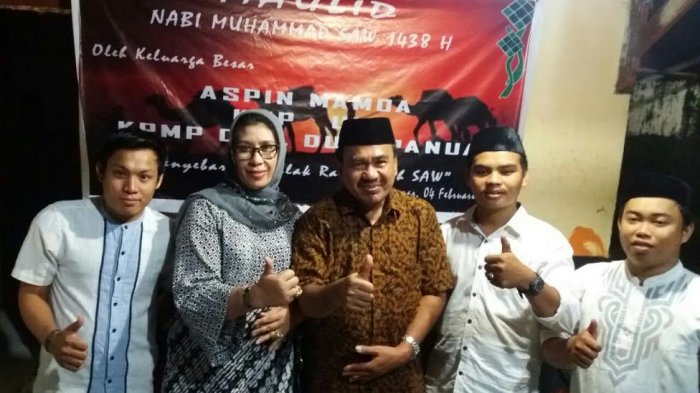 Mahasiswa Pinrang Gelar Maulid di Aspin Makassar, Sekda Hadir