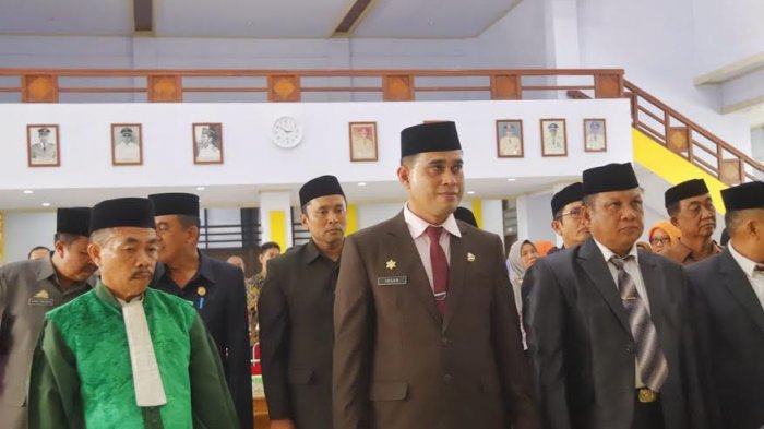 Sekda Selayar Lantik Pejabat Struktural Eselon II dan III