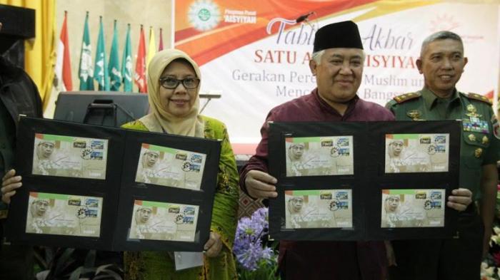 Fatimah dan Imelda Kalla Hadiri Pembukaan Launching Prangko 'Aisyiyah