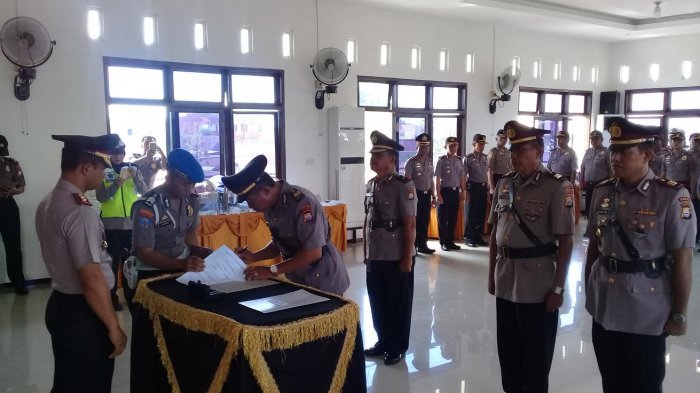 Dua Perwira Polres Sidrap Kena Mutasi