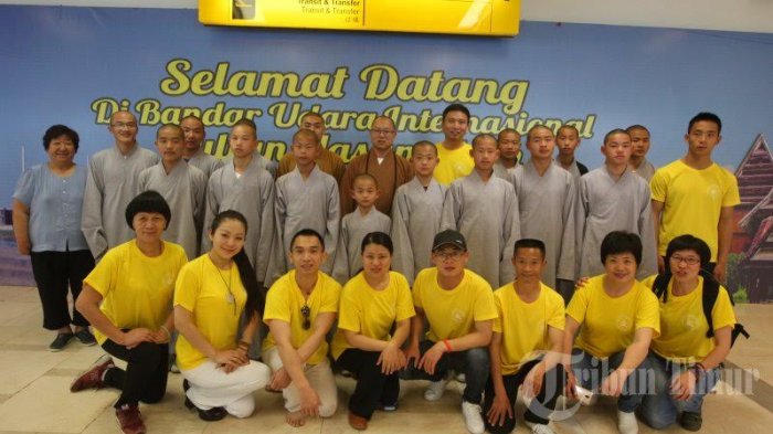 FOTO: Meriahkan Puncak HUT Tribun Timur, Tim Shaolin China Tiba di Makassar - shaolin7_20180308_151953.jpg