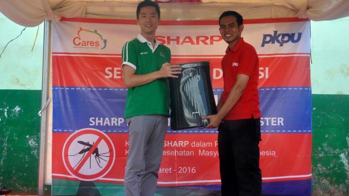 Sharp Bagikan Air Purifier ke Masyarakat