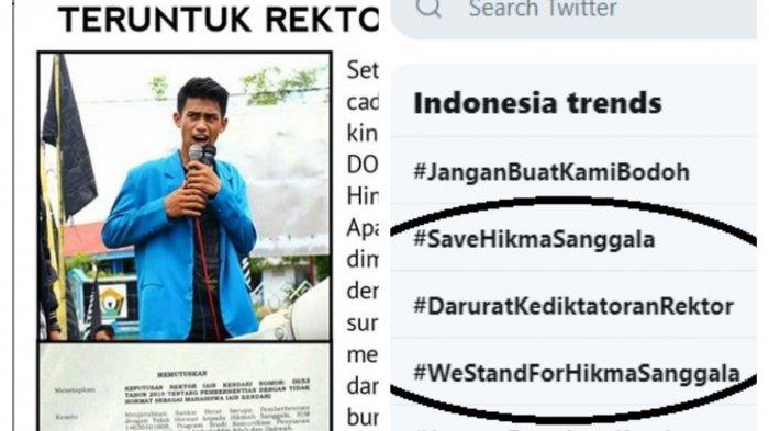 Siapa Hikma Sanggala Mahasiswa IAIN Kendari? Namanya Jadi Trending di Twitter Sampai Muncul 3 Tagar