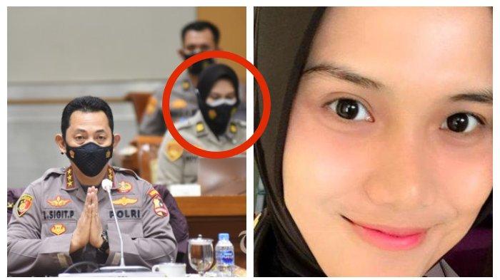 Siapa Novita Rindi, Polwan Cantik Berhijab Hadir saat Tes Jenderal Listyo Sigit Prabowo di DPR
