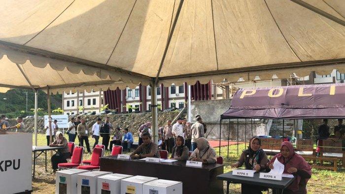 Polda Sulbar Gelar Simulasi Pengamanan TPS di Mapolda