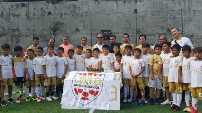 Agus Gumiwang Resmikan Asiana Soccer School di Jakarta