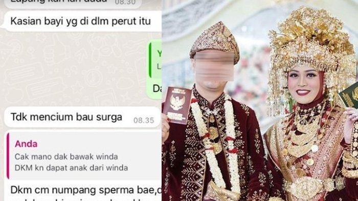Bukannya Marah Istrinya Berzina, Suami Winda Justru Chat WA Briptu Suci untuk Maafkan Damsir
