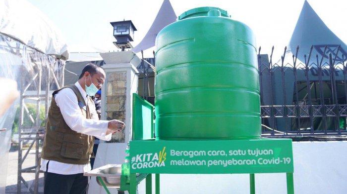 Wagub Fungsikan Water Station Bantuan Grab