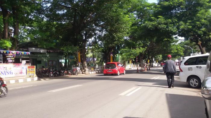 Begini Kondisi Arus Lalu Lintas Jl Sultan Hasanuddin Sungguminasa Pagi Ini
