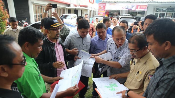 FOTO: Anggota Dewan Makassar Sidak Fasum Perumahan
