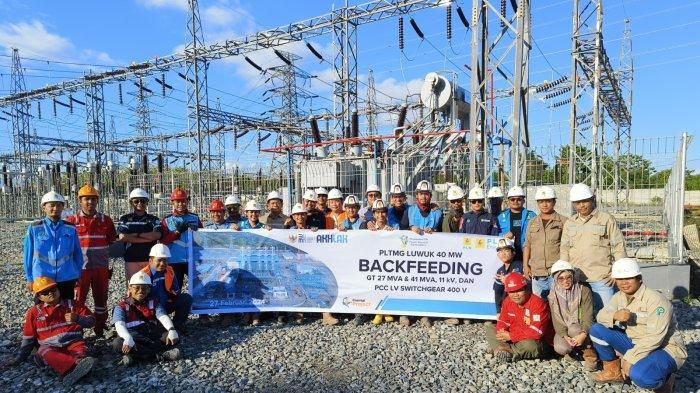 Lewati Tahap Backfeeding dengan Lancar, PLTMG Luwuk 40 MW Siap Beroperasi