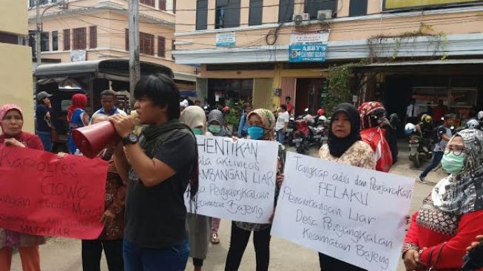 Warga Panyangkalang Desak Polres Gowa Hentikan Tambang Liar
