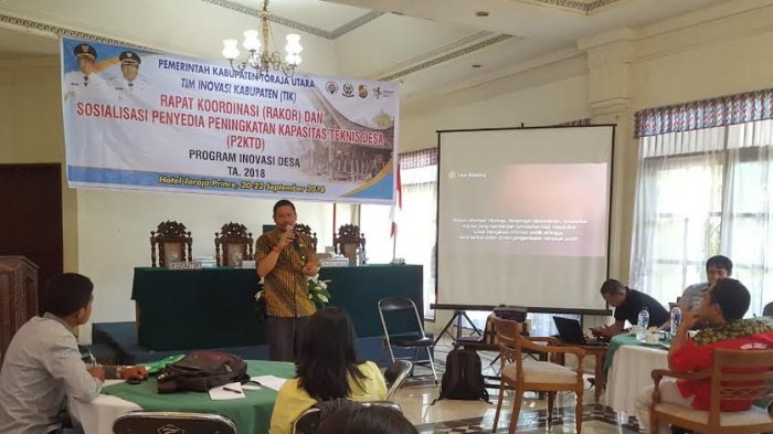 Tim Inovasi Toraja Utara Gelar Rakor dan Sosialisasi P2KTD