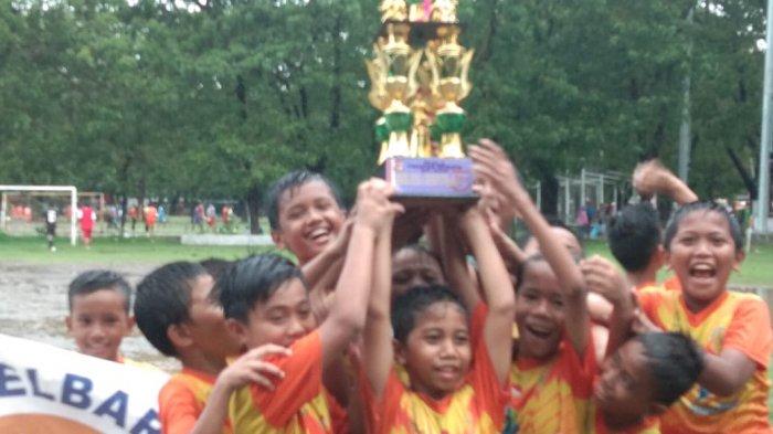 Bank Sulselbar FC U12 Juara Umum Turnamen Pra Danone Makassar