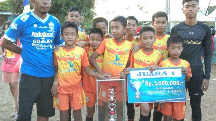 Menang 2-0 Atas Balker FC, Bank Sulselbar FC U13 Juarai IAS Cup 2019