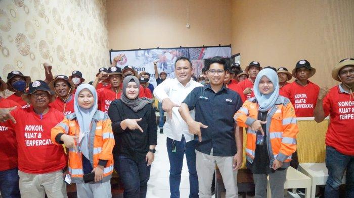 35 Pekerja Bangunan di Pangkep Asah Skill Lewat Pelatihan PT Semen Tonasa