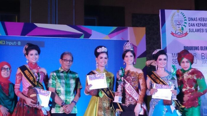 Cewek Luwu Utara Ini Dinobatkan Sebagai Putri Pariwisata Sulsel 2017
