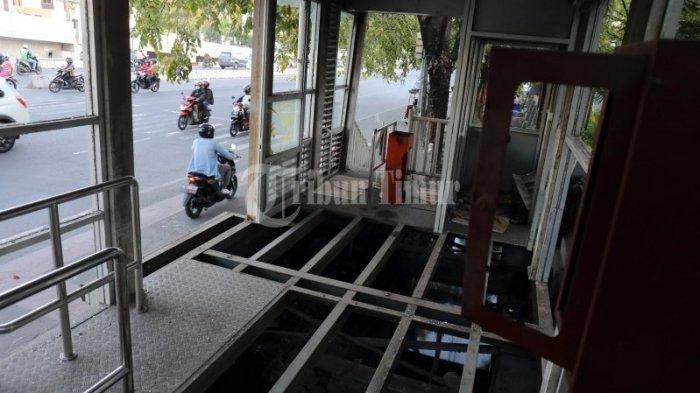 Tak Terurus, Halte Bus Trans Mamminasata Bakal Dibongkar Dishub Sulsel