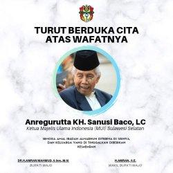 AGH Sanusi Baco Wafat, Bupati Wajo: Peran Beliau Dalam Dakwah di Sulsel Sangat Besar