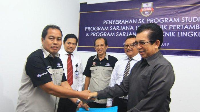 Unibos Buka Dua Prodi Baru; S1 Teknik Pertambangan dan S1 Teknik Lingkungan