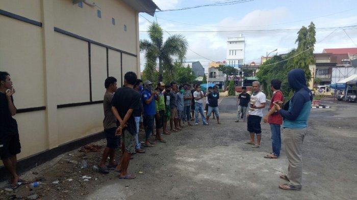 Polres Pinrang Amankan 20 Truk Pengangkut Pasir Ilegal