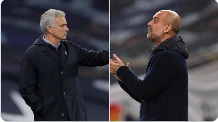 Live Streaming Man City vs Tottenham Hotspur, Jose Mourinho Terancam Dipecat Jika Kalah