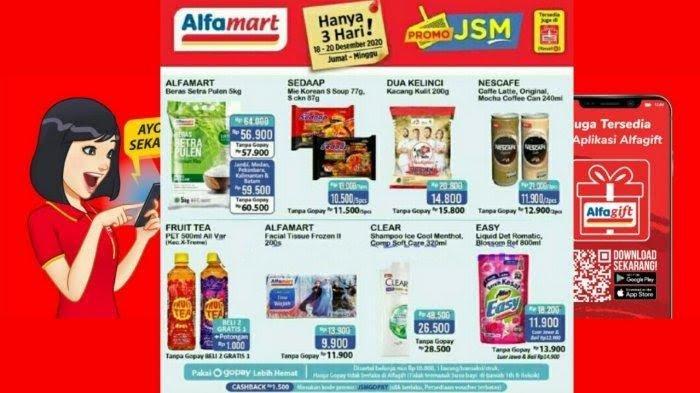 Katalog Promo JSM Alfamart Jumat 25 Desember 2020: Beli 2 gratis 1, Beli 1 Gratis 1 & Promo Gantung