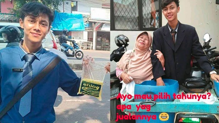 VIDEO VIRAL, Identitas Cowok Ganteng Jualan Tahu Pakai Jas, Lihat Foto-fotonya di Sini
