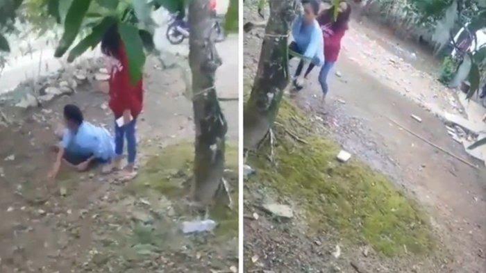 VIDEO Viral Seorang Anak Perempuan Terekam Dorong Orang Tua hingga Terjatuh, ini Kata Kades
