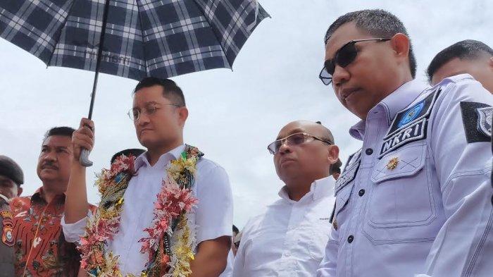 Wakil Bupati Haji Dede Sambut Menteri Sosial di Takalar