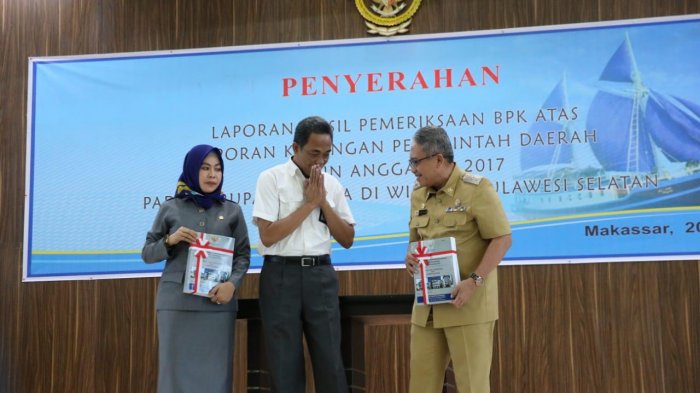 Sudah Tiga Kali Pemkab Bantaeng Raih Predikat WTP