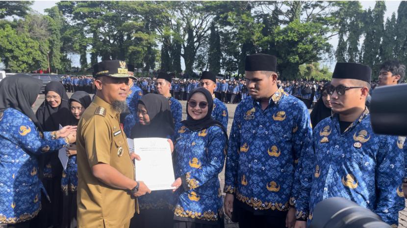 4.047 PPPK Tahap II dan Paruh Waktu Resmi Dilantik Gubernur Sulsel