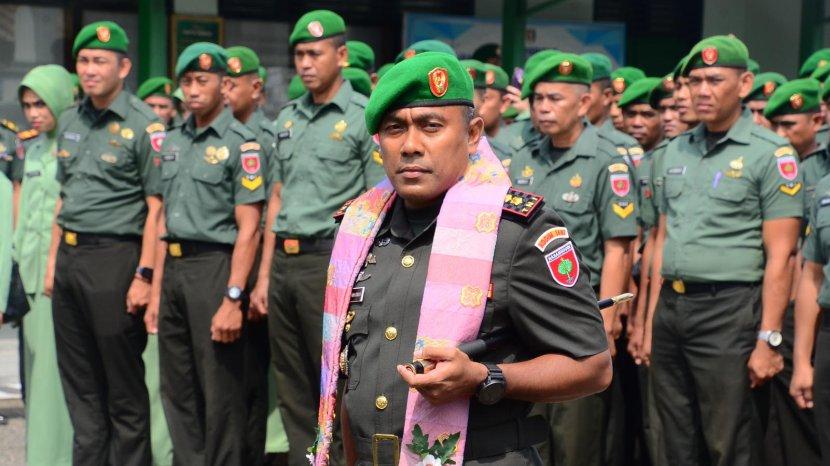 Sosok Dandim 1407 Bone Letkol Inf Laode Muhammad Idrus Pengganti Rizqi Hidayat