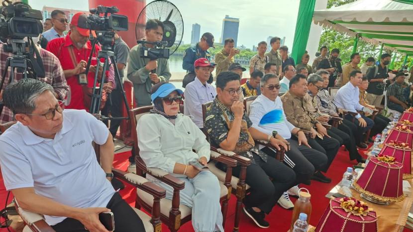 Wabup Sidrap Nurkanaah Hadiri Launching Program Mandiri Benih di Makassar