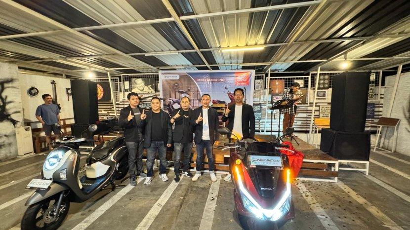 Asmo Gelar Mini Launching New Scoopy dan All New PCX160, Siap Memanjakan Pengendara di Sulsel