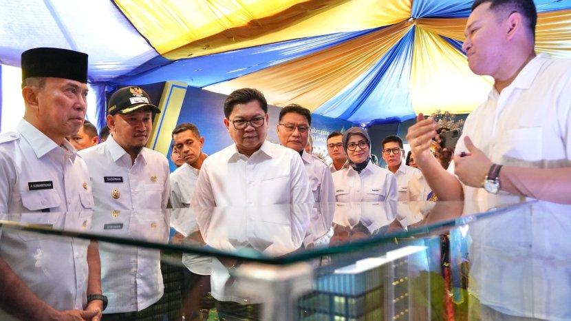 Pembangunan Menara Mandiri Kendari Dimulai, Mudahkan Akses Layanan Keuangan Secara Terintegrasi