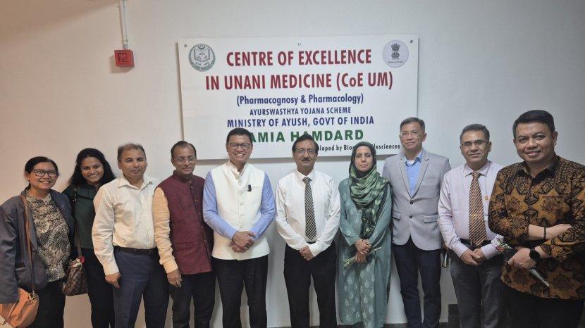 Kepala BPOM Taruna Ikrar Bawakan Kuliah Umum dan Kenalkan 'ABG' di Jamia Hamdard University India