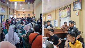 SKCK-Kolase-pemohon-SKCK-dan-petugas-Polres-Maros-Jumat.jpg