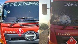 kolase-foto-mobil-truk-Pertamina-pasca-dilempar-batu-di-Kabupaten-Jeneponto.jpg
