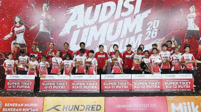 15 Atlet Muda Raih Super Tiket Audisi PB Djarum 2026 Pekanbaru - Tribun-timur.com