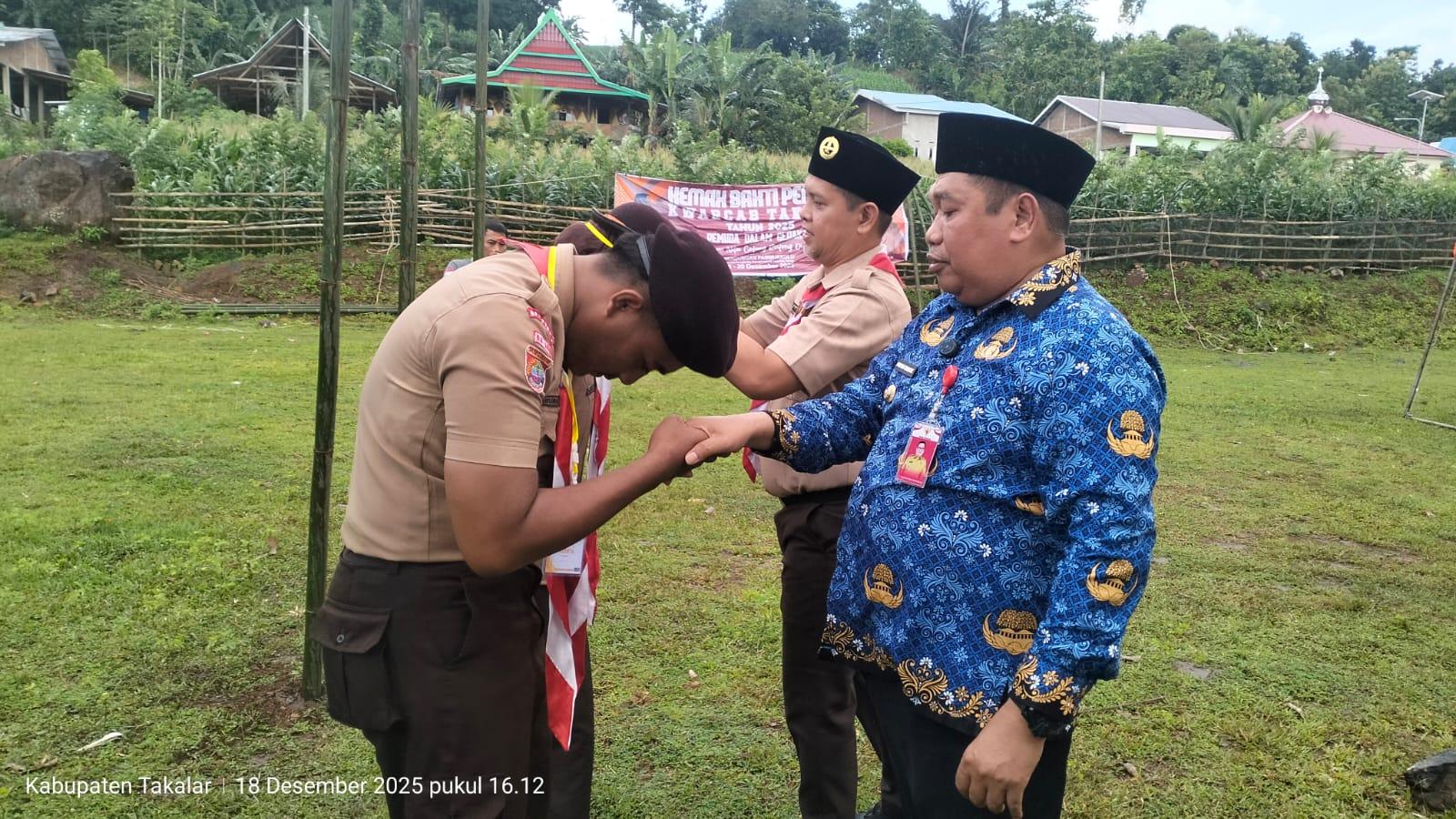 Buka Kemah Bakti Pramuka Takalar, Daeng Manye Siapkan Bumi Perkemahan di Kale Ko’mara
