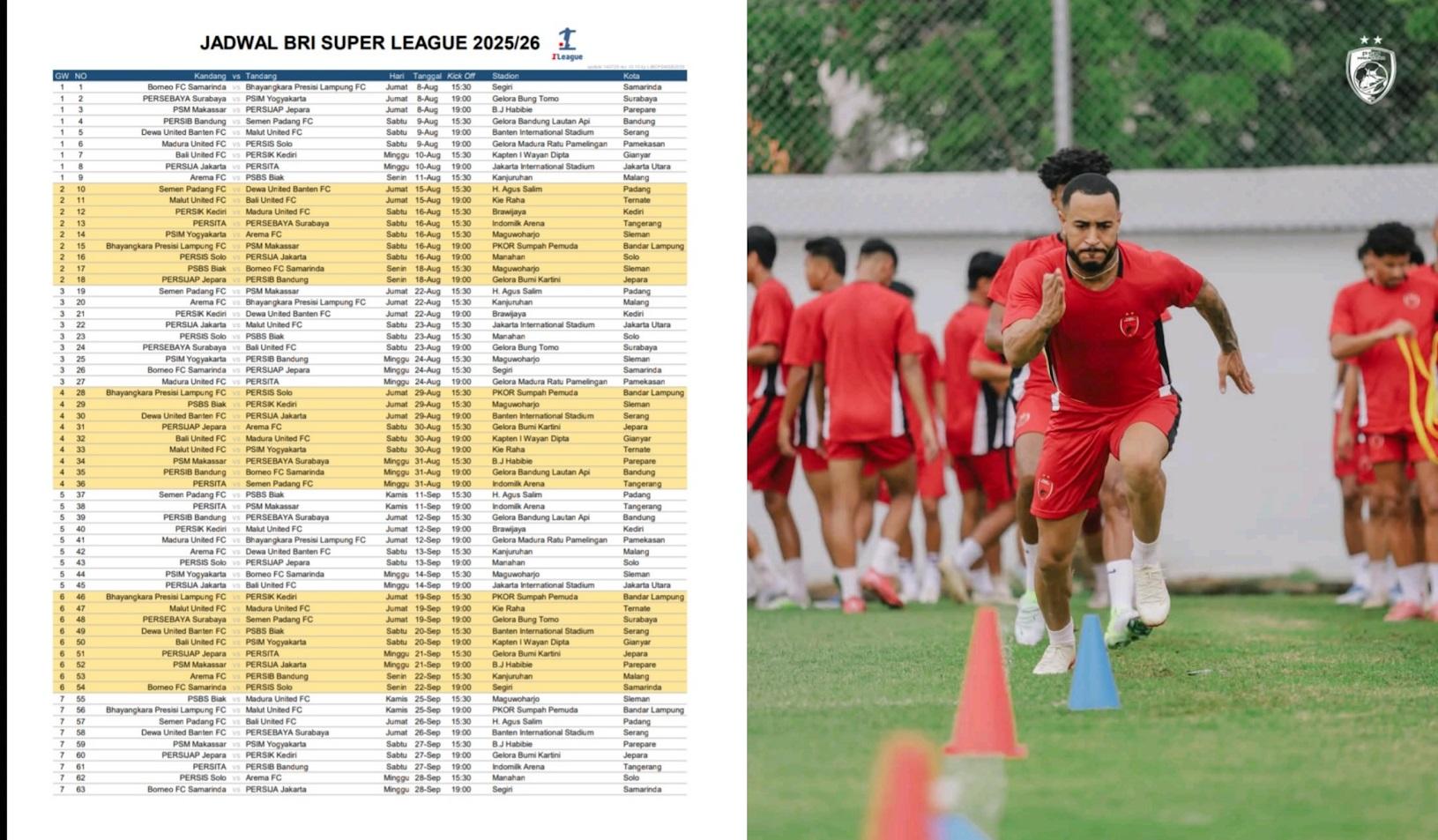 Persebaya Surabaya Tatap Serius Pertandingan Hadapi PSM Makassar