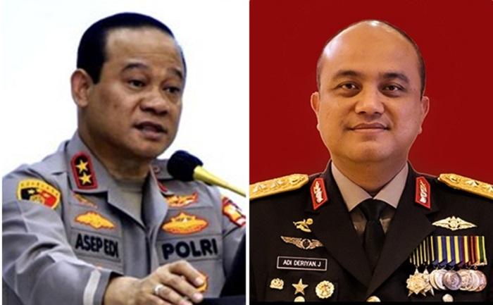 Kapolri Mutasi 7 Kapolda: Asep Edi Suheri Jabat Kapolda Metro Jaya, Adi Deriyan Kapolda Sulbar