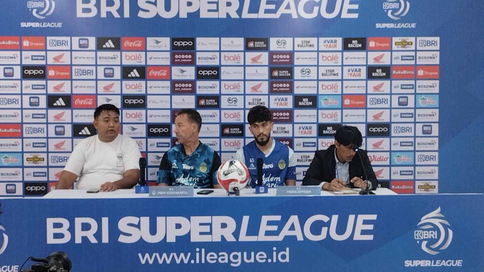 Pelatih PSIM Sesumbar Rebut 3 Poin di Markas PSM Makassar