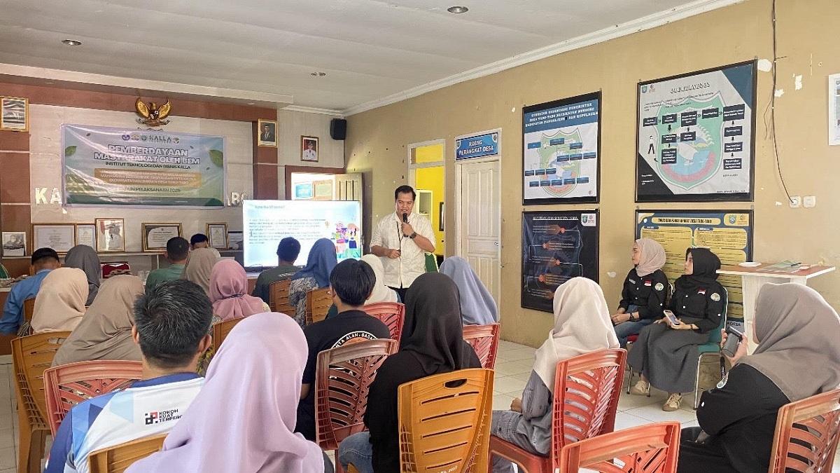 Dapat Dana Hibah, BEM Kalla Institute Gagas Akselerasi Ekonomi Kreatif Desa  Tabo-Tabo Pangkep - Tribun-timur.com