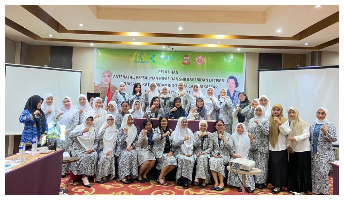 PC IBI Makassar Selenggarakan Pelatihan Empat Hari Tingkatkan Kualitas Layanan Kebidanan