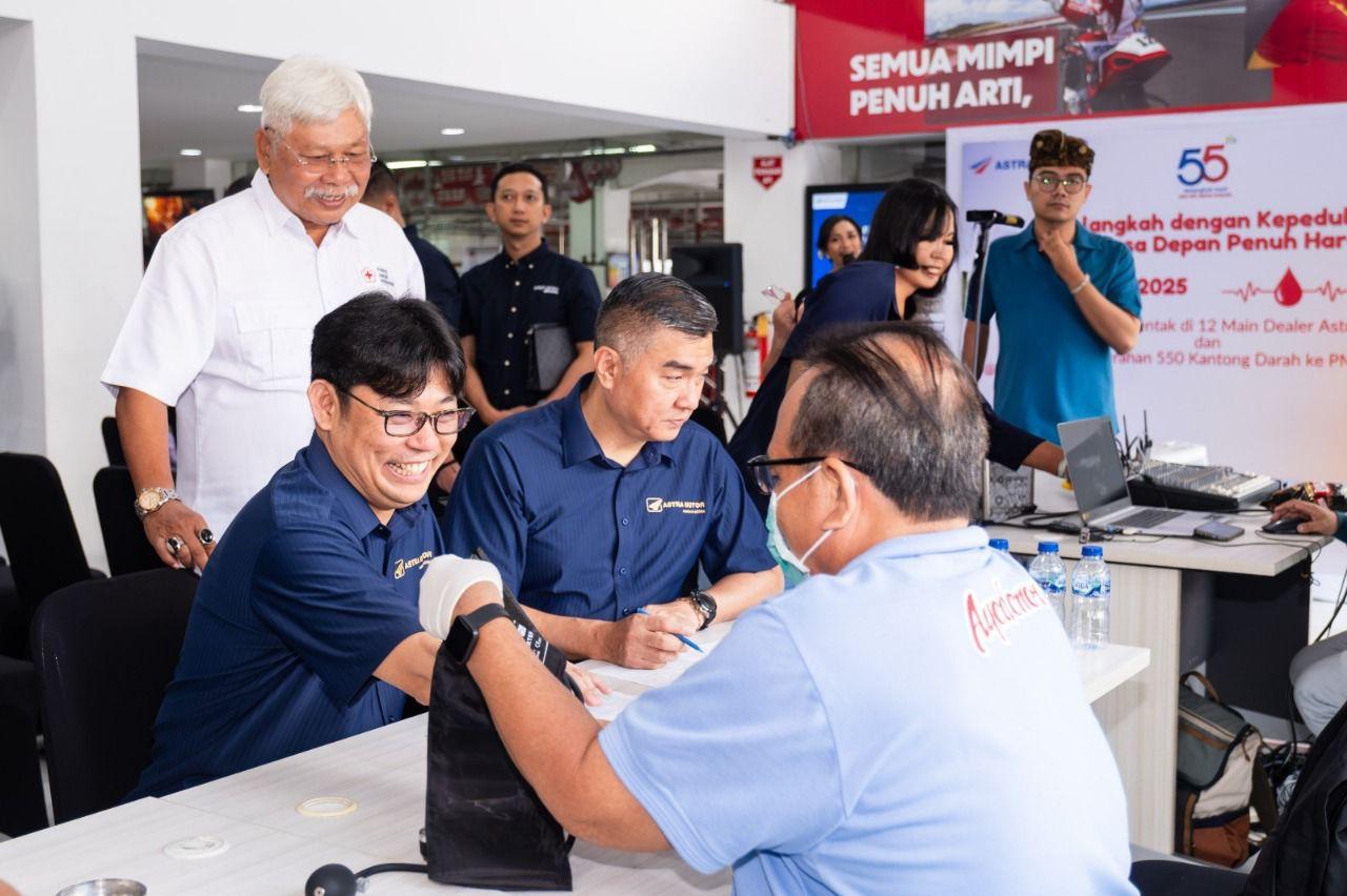 55 Tahun Astra Motor, 550 Kantong Darah untuk Indonesia