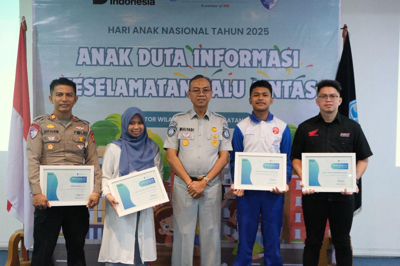 Konsisten Edukasi Cari Aman di Kalangan Pelajar, Asmo Sulsel Raih Penghargaan