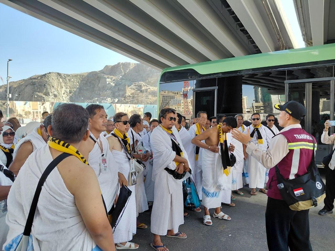 Terminal Jabal Ka’bah Layani Jamaah Haji dari Jarwal dan Aziziyah, Bus Shalawat Beroperasi 24 Jam